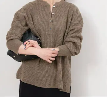 저널 스탠다드 리룸 워셔블 울 헨리 풀오버