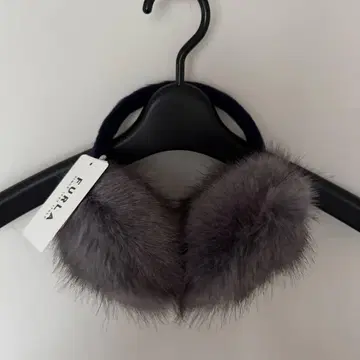 FURLA 퍼 이어머프 그레이