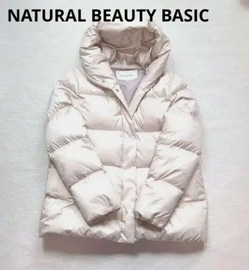 NATURAL BEAUTY BASIC 숏 다운 블루종 자켓