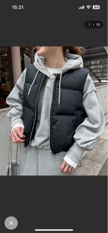 [ CIAOPANIC TYPY ] 새상품급 블랙 다운 베스트