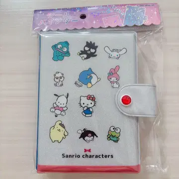 산리오 캐릭터즈 씰북 씰 바인더