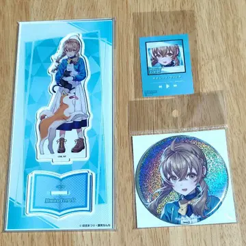 사일런트 위치 모니카 아크릴 스탠드 캔뱃지 라노벨전