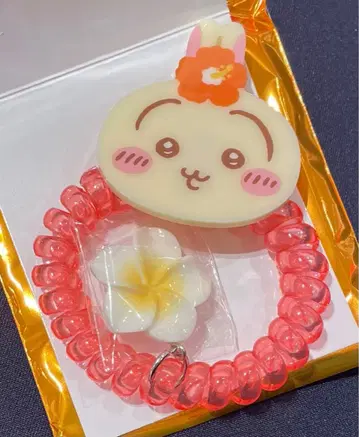 치이카와 시사 기념품 가게 트레이딩 코일 머리끈 토끼