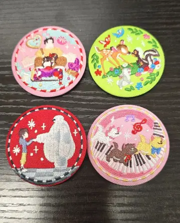 디즈니 자수 캔뱃지 2