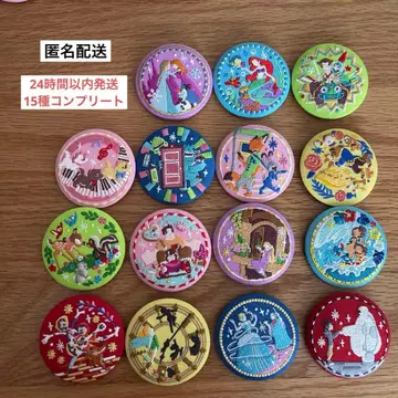 익명 배송 디즈니 자수 캔뱃지 2 컴플리트 15종 Disney
