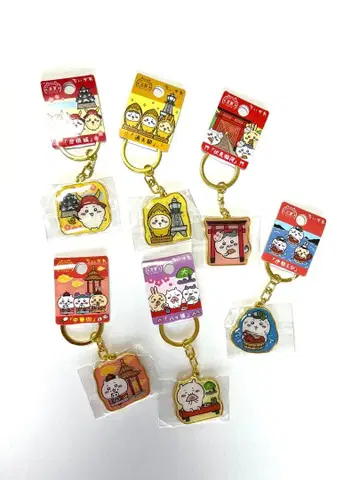 치이카와 (먼작귀) 지역 한정 간사이 키링 6개 세트