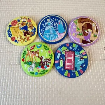 디즈니 자수 캔뱃지 캔뱃지 캔배치
