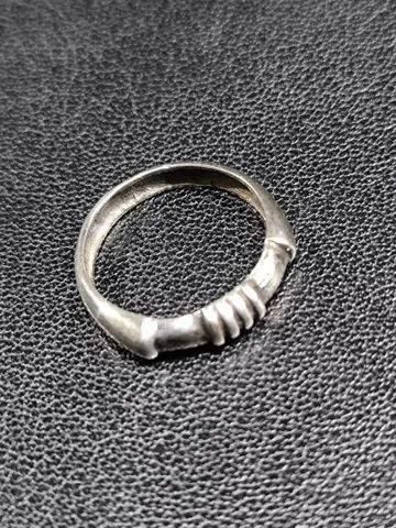 빈티지 프랑스제 디자인 925 스털링 실버 반지