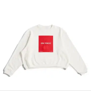 CDL Box Logo Sweatshirt M 화이트