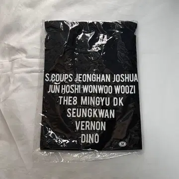 SEVENTEEN DIAMOND EDGE 티셔츠 블랙 M 엣지콘