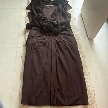 EPoca 슬리브리스 원피스 ITL 40 브라운 3종 세트