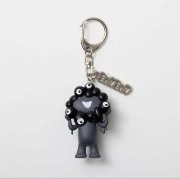 EXPO2025 블랙 미야쿠미야쿠A 입체 PVC 블랙 키링