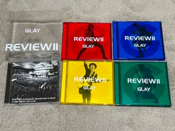 GLAY REVIEW II 앨범 & 라이브 Blu-ray 세트
