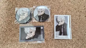 나기 세이시로 수트 모델 캔뱃지 카드 세트