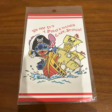 레어 디즈니 스티치 파이리츠 엽서
