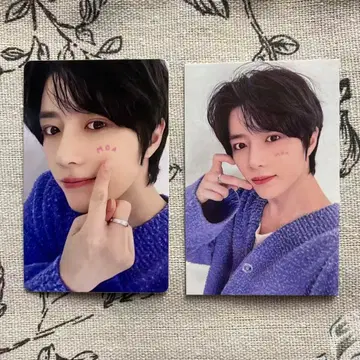 TXT MOAZONE 일본 한국 팬미팅 한정판 범규 트레이딩 카드 2장