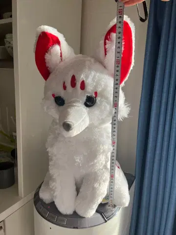 아마테라스의 늑대 봉제 인형 약 50cm