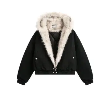 퍼 후드티 Y2K 크롭 기장