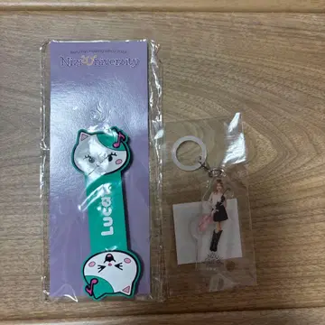 NiziU Luca 러버 밴드 & 마유카 메지루시 참