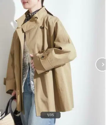 저널 스탠다드 레사쥬 NALYA 스탠드 더블 숏코트