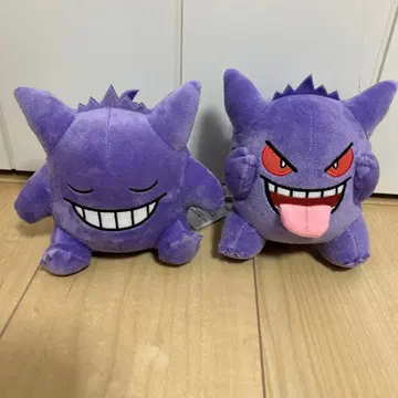 포켓몬스터 포켓몬 다양한 표정 봉제 인형 겐가 2체 세트