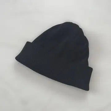 미사용 새상품급 캐시미어 100% 니트 캡 블랙