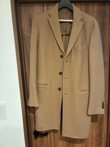 유나이티드 애로우즈 체스터 코트 카멜 L 사이즈