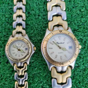 ROYALEXCEL 쿼츠 손목시계 커플 세트