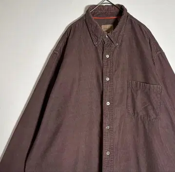 ST.JOHN'S BAY 무지 긴팔 코듀로이 셔츠