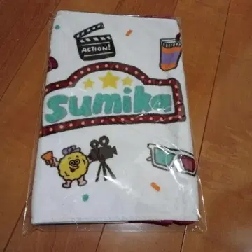 sumika 팝콘 타월 화이트/화이트 POPCORN