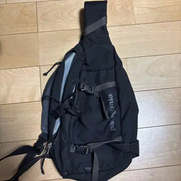 Patagonia Atom 바디백 블랙
