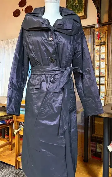 2way 다운 자켓 부착 롱 코트