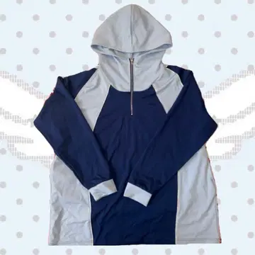 Whinny 후드티 자켓 지뢰 서브컬쳐 패션 스카이블루 천사계 패션