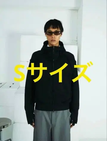 S 사이즈 STRONG 005 BROKEN HOODIE (BLACK)