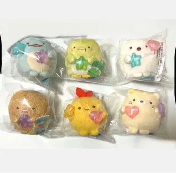 스미코구라시 구미구미 파티 테노리 봉제 인형 전 종류 세트 택 포함