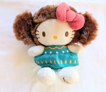 산리오 헬로키티 체부라시카 콜라보 봉제 인형 마스코트