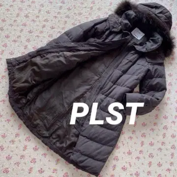 플라스테 다운 코트 0 따뜻한 다운 80% 카키색 DMW