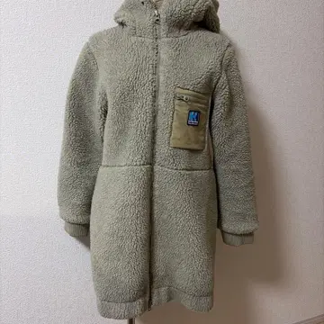 헬리 한센 플리스 자켓 후드 부착 베이지 M 사이즈