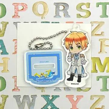 헤타리아 영국 아모카페 미니 캐릭터 아크릴 스탠드 키링