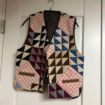 swell vintage 패치워크 베스트