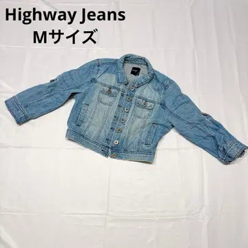 [ M 사이즈 ] HighwayJeans 데님 자켓 긴팔 롤업