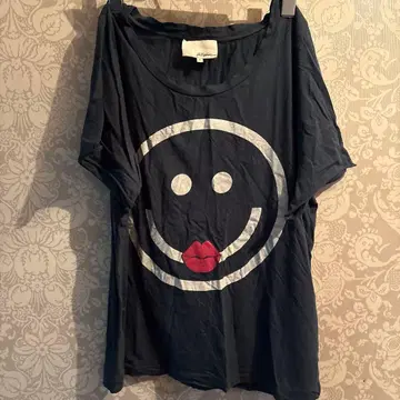 3.1PhilipLim 스마일리 페이스 프린트 T셔츠