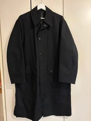 Uniqlo U 블랙 스텐카라 코트 M