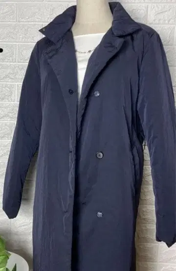 라에프 la.f - / 아우터 충전솜 다운 롱 코트 극 THINDOWN