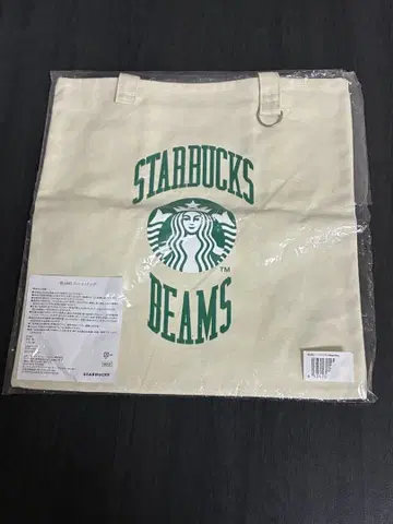 스타벅스 BEAMS 콜라보 토트백