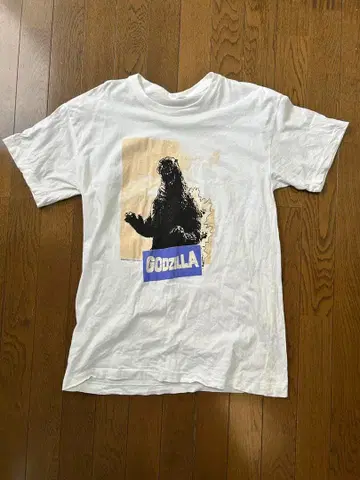90s 고질라 T셔츠 L사이즈 화이트
