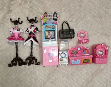 헤이세이 게임센터 프리큐어 러브베리 가챠가챠 게임기 스쿨백 미니어처