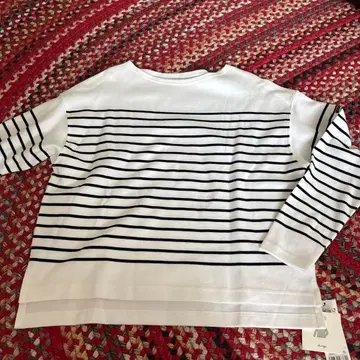 Armor-lux 스트라이프 긴팔 T셔츠 사이즈 38 23구