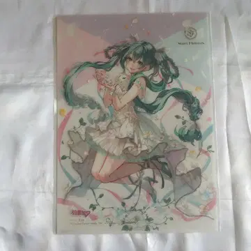 하츠네 미쿠 start flowers 클리어 파일 매지컬 미라이