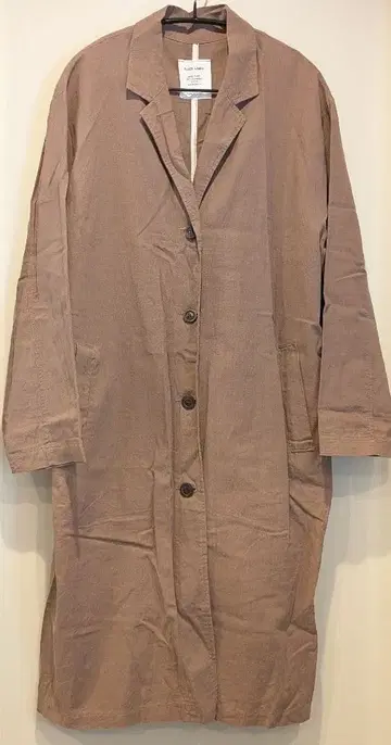 BLACK LABEL 여름용 롱 코트 브라운